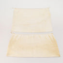 PRADA Dust Bag Cotton Set of 20 White Auth 191878-13