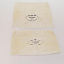 PRADA Dust Bag Cotton Set of 20 White Auth 191878-18