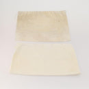 PRADA Dust Bag Cotton Set of 20 White Auth 191878-21