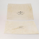 PRADA Dust Bag Cotton Set of 20 White Auth 191878-4