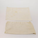 PRADA Dust Bag Cotton Set of 20 White Auth 191878-7