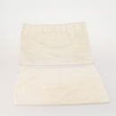 PRADA Dust Bag Cotton Set of 20 White Auth 191878-9