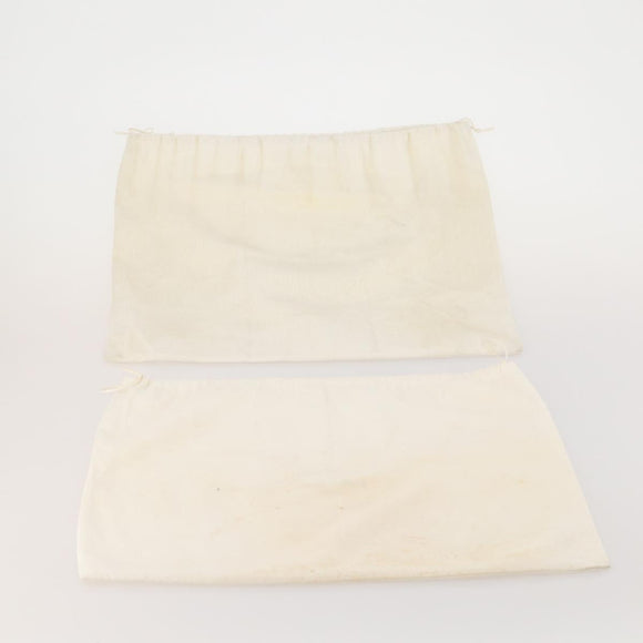 PRADA Dust Bag Cotton Set of 20 White Auth 191878