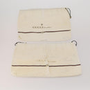GUCCI Dust Bag Cotton Set of 20 White Auth 191879-10