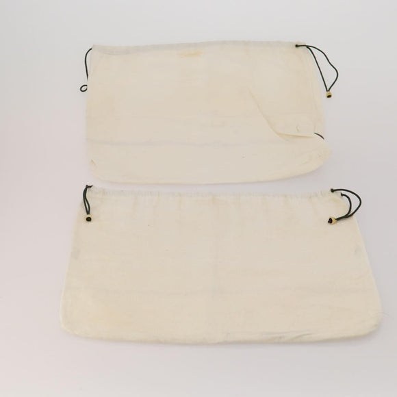 GUCCI Dust Bag Cotton Set of 20 White Auth 191879