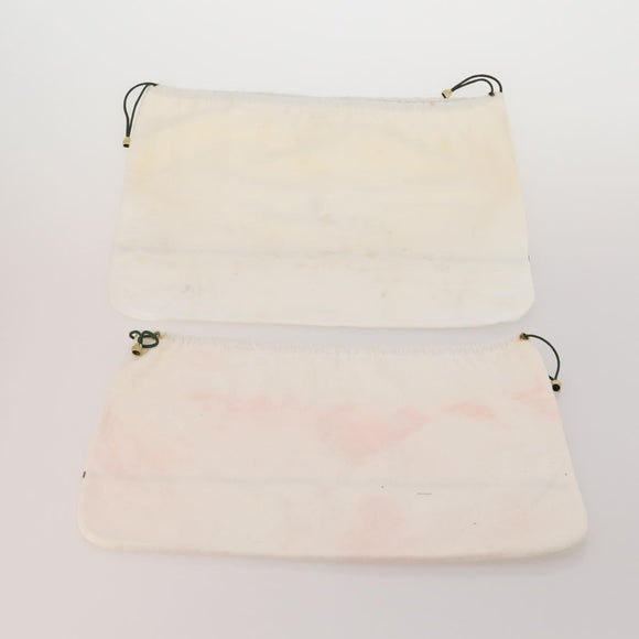 GUCCI Dust Bag Cotton Set of 20 White Auth 191879