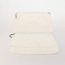 GUCCI Dust Bag Cotton Set of 20 White Auth 191879-5
