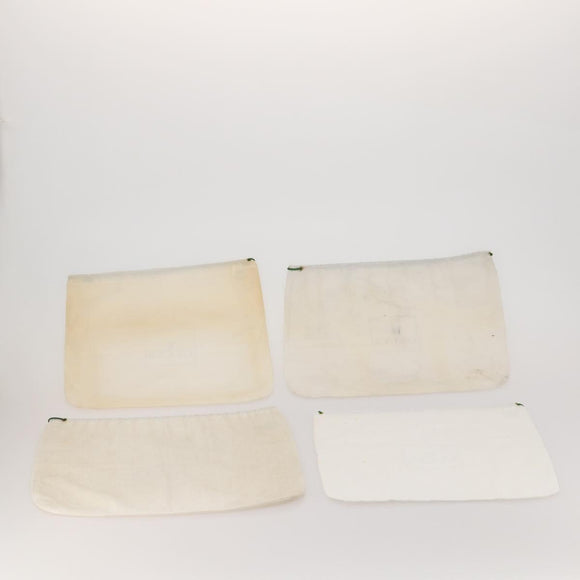 GUCCI Dust Bag Cotton Set of 20 White Auth 191880