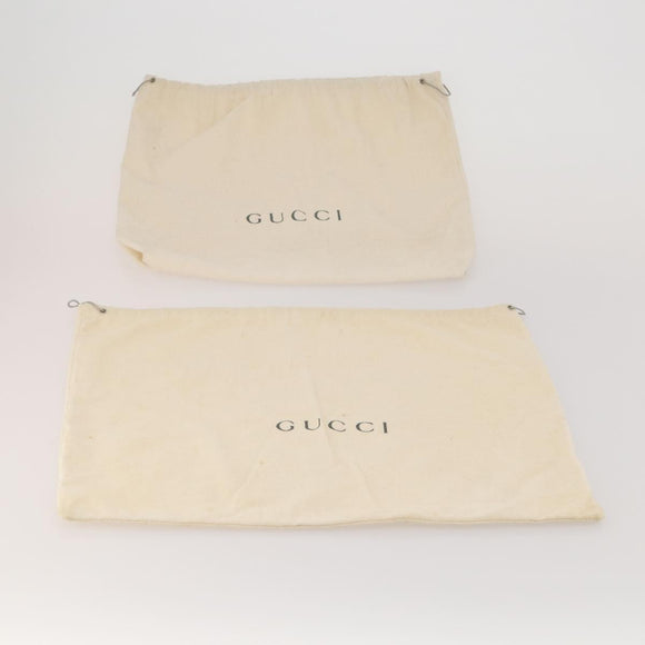 GUCCI Dust Bag Cotton Set of 20 Beige Auth 191881