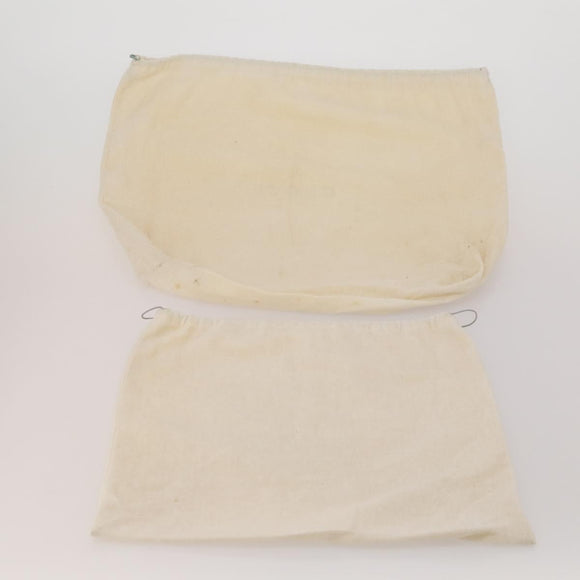 GUCCI Dust Bag Cotton Set of 20 Beige Auth 191881