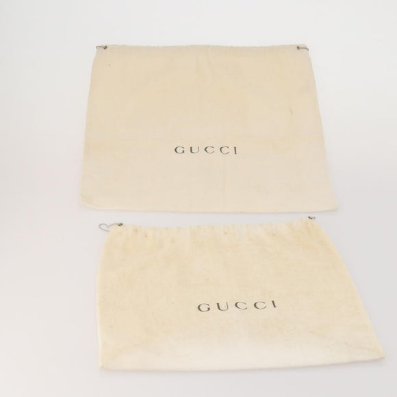 GUCCI Dust Bag Cotton Set of 20 Beige Auth 191881