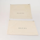 GUCCI Dust Bag Cotton Set of 20 Beige Auth 191881-8