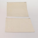 GUCCI Dust Bag Cotton Set of 20 Beige Auth 191881-9