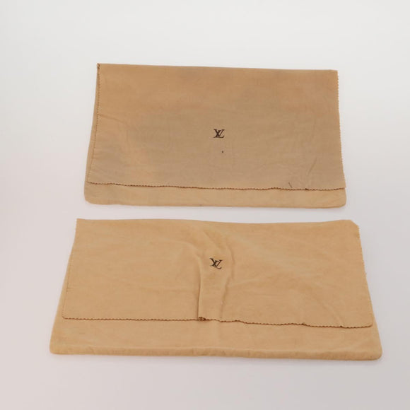 LOUIS VUITTON Dust Bag Cotton Set of 20 Beige LV Auth 191882