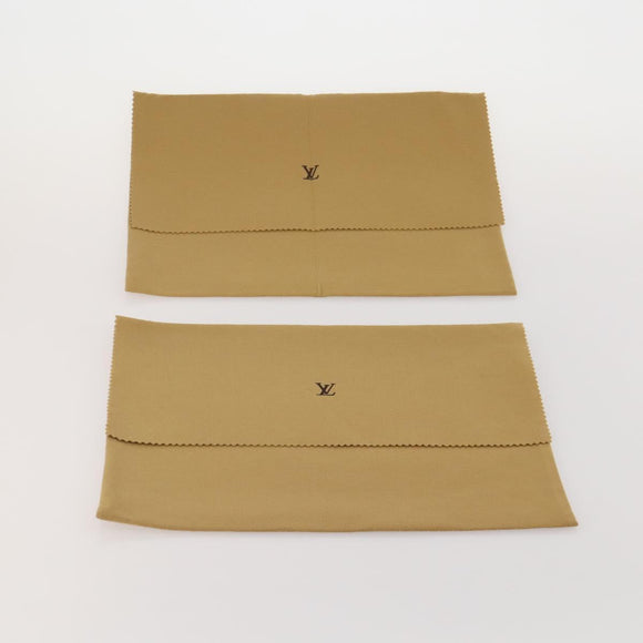 LOUIS VUITTON Dust Bag Cotton Set of 20 Beige LV Auth 191883