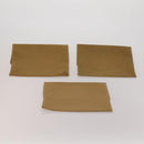 LOUIS VUITTON Dust Bag Cotton Set of 20 Beige LV Auth 191883-15