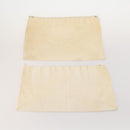 GUCCI Dust Bag Cotton Set of 20 Beige Auth 191884-13