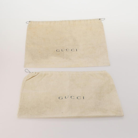GUCCI Dust Bag Cotton Set of 20 Beige Auth 191884