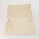 GUCCI Dust Bag Cotton Set of 20 Beige Auth 191884-15