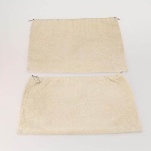 GUCCI Dust Bag Cotton Set of 20 Beige Auth 191884