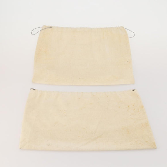 GUCCI Dust Bag Cotton Set of 20 Beige Auth 191884