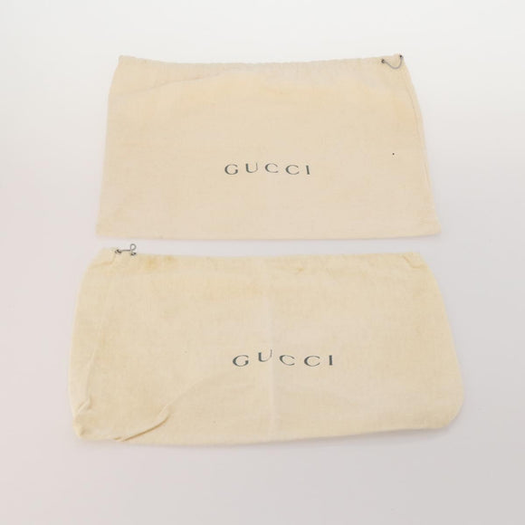 GUCCI Dust Bag Cotton Set of 20 Beige Auth 191884