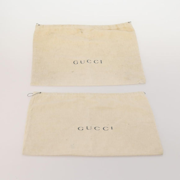 GUCCI Dust Bag Cotton Set of 20 Beige Auth 191884