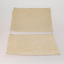 GUCCI Dust Bag Cotton Set of 20 Beige Auth 191884-3