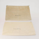 GUCCI Dust Bag Cotton Set of 20 Beige Auth 191884-4