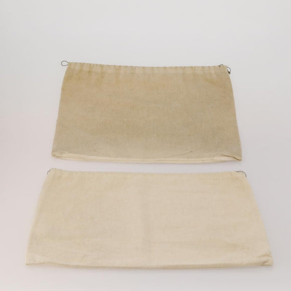 GUCCI Dust Bag Cotton Set of 20 Beige Auth 191884