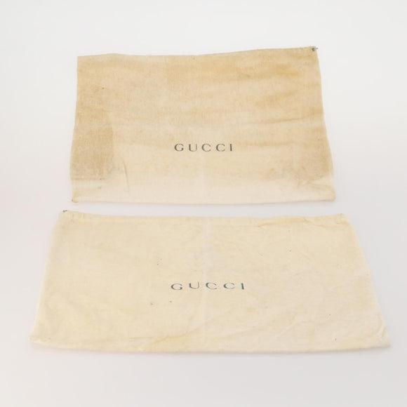 GUCCI Dust Bag Cotton Set of 20 Beige Auth 191884