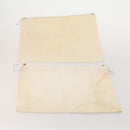 GUCCI Dust Bag Cotton Set of 20 Beige Auth 191884-9