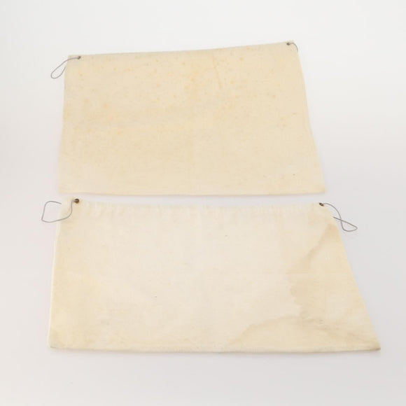 GUCCI Dust Bag Cotton Set of 20 Beige Auth 191884