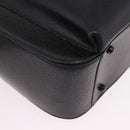 GUCCI Hand Bag Leather Black Silver 002 1118 0462 Auth 191886-8