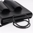 GUCCI Hand Bag Leather Black Silver 002 1118 0462 Auth 191886-6