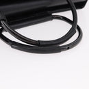 GUCCI Hand Bag Leather Black Silver 002 1118 0462 Auth 191886-7