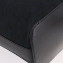 GUCCI GG Canvas Shoulder Bag Black Silver 001 3814 Auth 191887-10