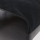 GUCCI GG Canvas Shoulder Bag Black Silver 001 3814 Auth 191887-11