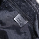 GUCCI GG Canvas Shoulder Bag Black Silver 001 3814 Auth 191887-15