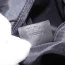 GUCCI GG Canvas Shoulder Bag Black Silver 001 3814 Auth 191887-21