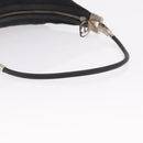 GUCCI GG Canvas Shoulder Bag Black Silver 001 3814 Auth 191887-7