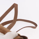 GUCCI Bamboo Backpack Suede Brown Gold 003 1705 0030 Auth 191888-10