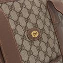 GUCCI GG Supreme Boston Bag PVC Beige Gold 012 1095 6080 Auth 191889-17