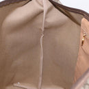 GUCCI GG Supreme Boston Bag PVC Beige Gold 012 1095 6080 Auth 191889-21