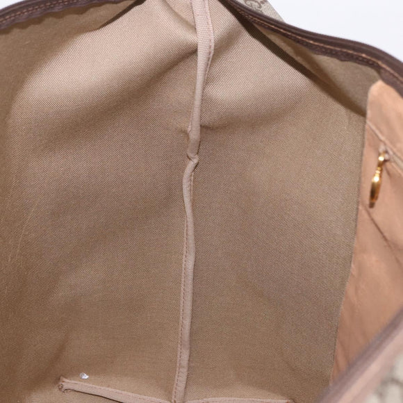 GUCCI GG Supreme Boston Bag PVC Beige Gold 012 1095 6080 Auth 191889