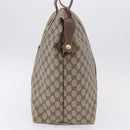 GUCCI GG Supreme Boston Bag PVC Beige Gold 012 1095 6080 Auth 191889-3