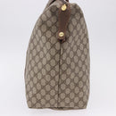 GUCCI GG Supreme Boston Bag PVC Beige Gold 012 1095 6080 Auth 191889-4