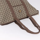 GUCCI GG Supreme Boston Bag PVC Beige Gold 012 1095 6080 Auth 191889-6