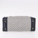 GUCCI GG Supreme Boston Bag PVC 2way Navy Gold 002 39 0269 Auth 191897-6