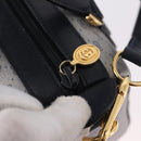 GUCCI GG Supreme Boston Bag PVC 2way Navy Gold 002 39 0269 Auth 191897-21
